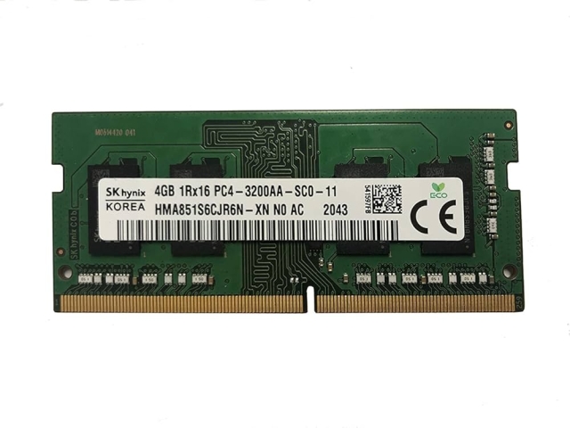Laptop SODIMM Ram DDR4 4GB 2666mhz